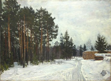 Станислав Юлианович Жуковский. «Русская зима»