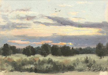 Аркадий Александрович Рылов. «Луг»