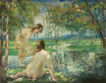 Виталий Гаврилович Тихов. «Купальщицы»