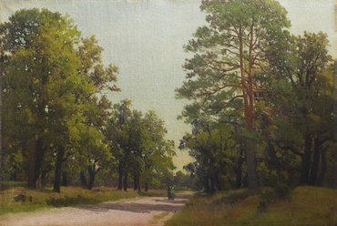 Петр Петрович Верещагин. «Аллея в парке»