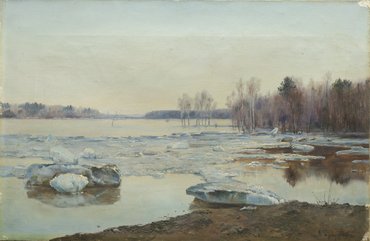 Федор Карлович Бурхардт. «Весна. Половодье»