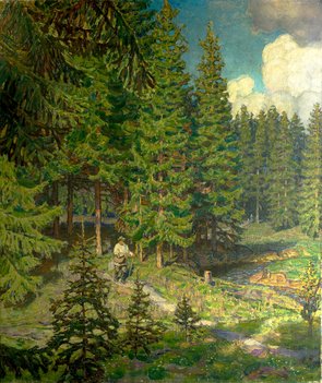 Аполлинарий Михайлович Васнецов. «Вятка. Рябовский пейзаж»