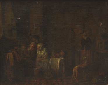Неизвестный художник круга Я.И. Хореманса Старшего. «Семейная сцена»