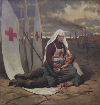 Александр Владимирович Маковский. «Сестра милосердия»