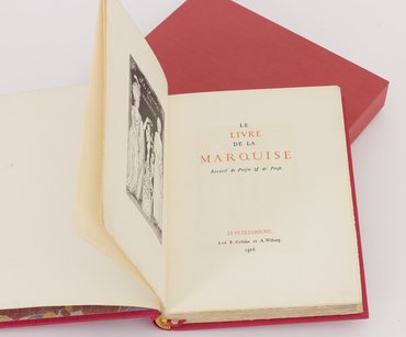 Le livre de la marquise. Recueil de poesie & de prose (Книга Маркизы. Сборник поэзии и прозы).