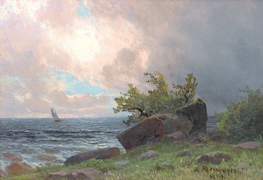 Арсений Иванович Мещерский «Берег залива»