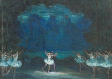 Василий Никитович Кучумов (1888–1959) «Лебединое озеро»