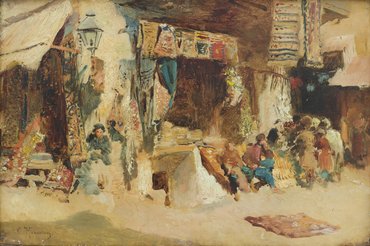 Константин Егорович Маковский (1839–1915)  «Восточный базар»