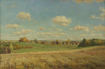 Александр Владимирович Маковский (1869–1924) «Деревенский пейзаж»