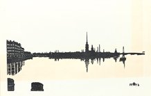 Коллекция из 12 литографий «Виды Ленинграда»