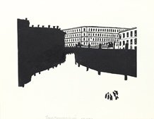 Коллекция из 12 литографий «Виды Ленинграда»