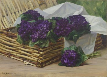 Иосиф Евстафьевич Крачковский (1854–1914) «Фиалки»