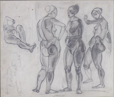 Александр Александрович Дейнека (1899–1969) «Женские фигуры»