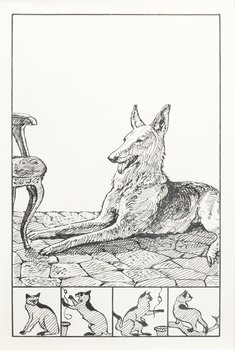 Иллюстрация к книге С.Маршака «Дом, который построил Джек», автор - Илья Кабаков 