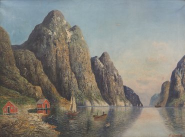 Карл Кауфман (1843–1901/1905) «Фиорд»