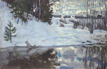 Станислав Юлианович Жуковский «Весна»