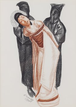 Александр Евгеньевич Яковлев (1887–1938). Две гелиогравюры «Японский театр (Кабуки)»