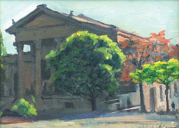 Николай Александрович Соколов. Две картины «Одесса. Бульвар»