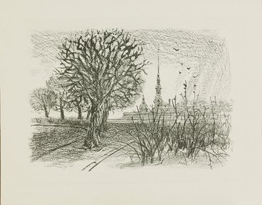 Анатолий Львович Каплан (1903–1980).  «Петропавловская крепость»