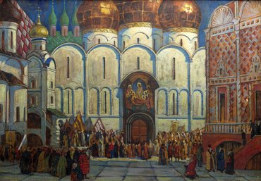 Константин Фёдорович Юон «В Московском Кремле».