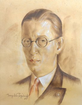 Георгий Анатольевич Пожедаев «Портрет Игоря Стравинского»