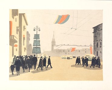 Милица Сергеевна Чарнецкая (1914–1997). «Невский проспект»