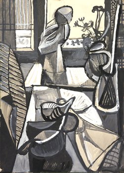 Борис Васильевич Власов (1936–1981). «Интерьер со скульптурой»